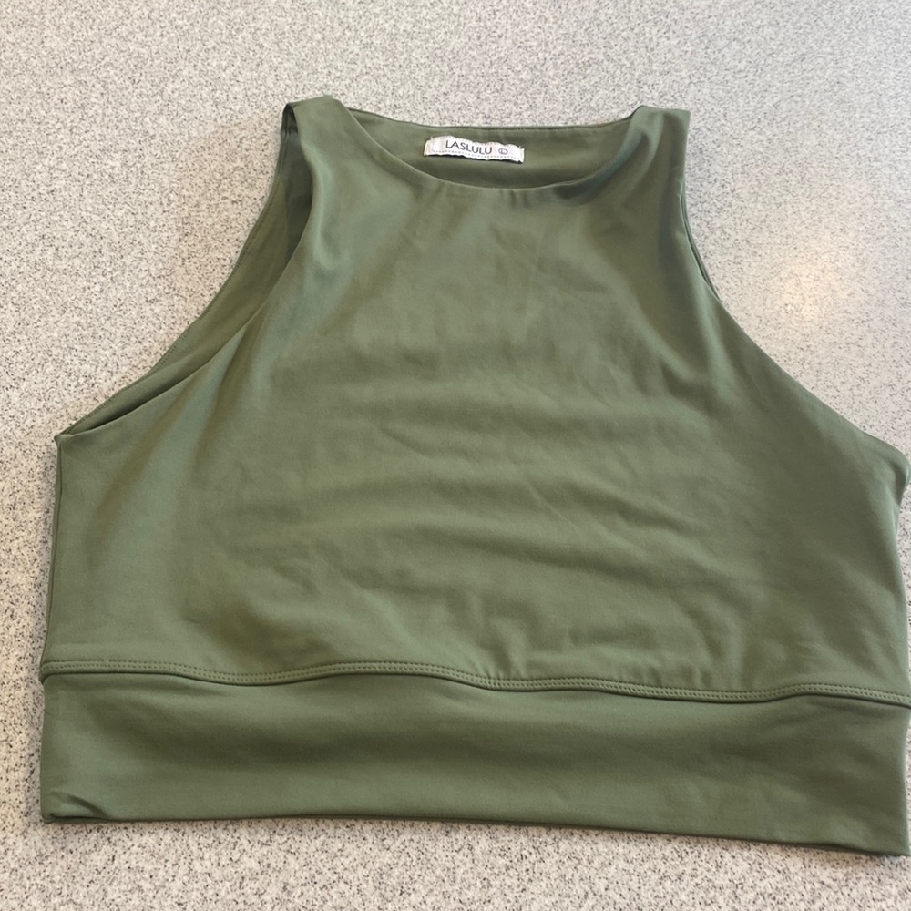 Laslulu workout crop top